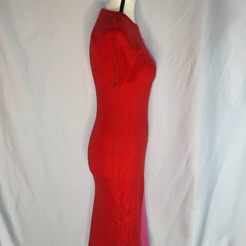 Share Andree By Unit Pink And Red Color Block Dre… - image 5